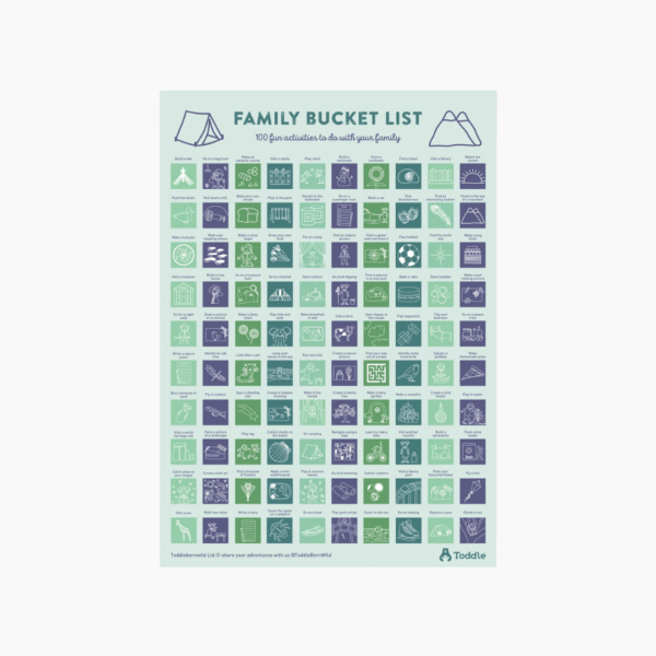 Bucket List Poster- Scandi Design